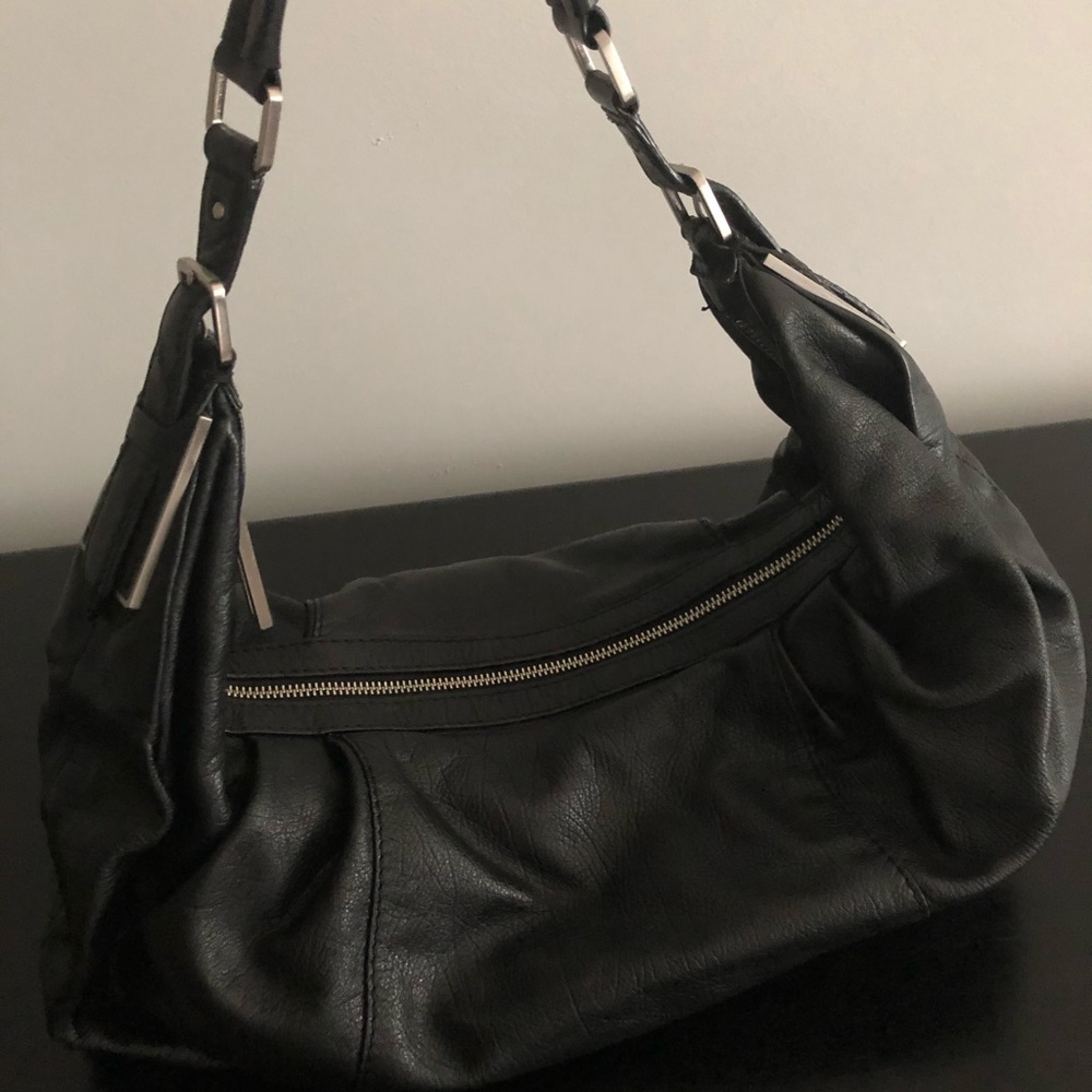 Calvin Klein black hobo bag